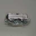 Hairro Clip in Wave Side Bangs Extensions, 100% Human Hair 2 PCS Clip on Middle Part French Bangs Thin Sides Swept Fringe Hairpieces (Dark Brown)