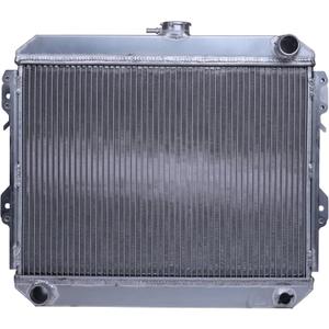 CU944 Full Aluminum Radiator Replacement Compatible with 1979 1980 1981 1982-1983 Toyota Pickup 2.2L/2.4L I4 MT- Direct Replaces OE# 1640034290, 1640034360
