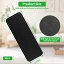 Ceiling Fan Filters for Blades, 6 Pcs Activated Coconut Shell Carbon Ceiling Fan Air Purifier Pads,Fibrous Carbon Fan Air Purifier Pads