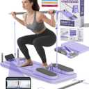 Pilates Board - Multi-Functional Pilates Reformer for Core & Abdominal Training, Top-Tier Pilates Equipment for Womens Home Fitness