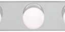 Kichler Linear Bath 3-Light Bathroom Vanity Light, Brushed Nickel
Bath bar vanity light for damp locations and bathroom mirrors (18" x 5.5" x 4.5")