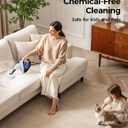 Handheld Steam Cleaner for Home 3s Instant Heat-Up No Need to Wait, Upgrade 2 LB Light Weight Easy Refill Portable Steamer Cleaner for Furniture Couch Grout Walls Kitchenware Cleaning