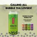 Pocas Bubble Tea with Tapioca Pearls, (Pack of 4, 16.5 oz), Asian Drinks, Refreshing Milk Tea with Boba Pearls (Honeydew) (EXP 04/26/26)