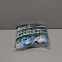 Breling Set of 6 Blue Daisy Kitchen Towel Vintage Themed Dish Towel Bathroom Decorative Rustic Tea Cloths for Kitchen Bathroom Home Cooking Housewarming Gifts, 14 x 21 Inch