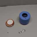 M11 Mason Jar Vacuum Sealer - Electric Mason Jar Vacuum Sealer Kit with Wide and Regular Mouth Mason Lids, Jar Vacuum Sealer for Canning Jars, Vacuum Sealing Machine for Food Storage (Blue)