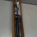 BeBecome Sliding Door Security Bar17-50 inch Adjustable Patio Door Security bar with Rubber Tips Apartment Bedroom Bottom of Door Heavy Duty Interior Black