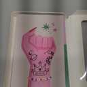 Gooji Girl Power Encouragement Greeting Cards with Envelopes, 10 Pack, Inspiring and Encouraging 4x6 Thank You Card Set, Original Cardstock Art, Blank Writable Inside