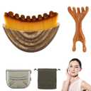 Lymphatic Contour Face Brush, Lymphatic Drainage Brush for Face, Ergonomically Designed to Fit The Skin Precisely and Relieve Fatigue (1PCS)