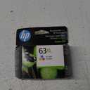 HP 63XL Tri-color High-yield Ink Cartridge | Works with Printer Series: DeskJet 1112, 2130, 3630; ENVY 4510, 4520; OfficeJet 3830, 4650, 5200 | Eligible for Instant Ink | F6U63AN