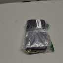 GOIACII Women's Wallet Large Capacity Double Zip Ladies Card Phone Holder RFID Blocking Wristlet Leather (A01 Black)