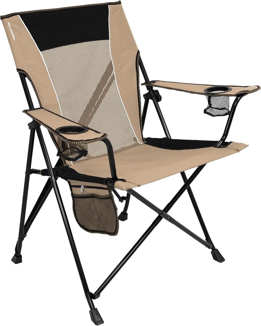 Kijaro Dual Lock Chair - Gobi Desert Sand, 35.5 x 26 x 37 inches