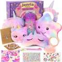 Jenria Unicorn Gift for Girls, Kindergarten Graduation Gifts, Sleepover Birthday Gifts for Girls Age 3 4 5 6 7 8 9 10 Years Old Girl, Gift Ideas, Girls Toys Age 6-8, Unicorn Toys for Daughter, Niece