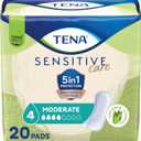 Tena Sensitive Moderate Bladder Control Pads, Incontinence, Moderate Absorbency, 20 Count, 1 Pack
