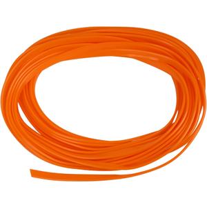X AUTOHAUX Car Interior Gap Door Edge Decorative Trim Strip Line Orange 8m 26.25ft