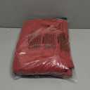 YoungsTex Burgundy Red Linen Curtains 63 Inch Length 2 Panels for Living Room - Semi Sheer Window Drapes with Back Tab Rod Pocket Light Filtering for Decor Bedroom, 52 X 63 Inch