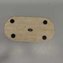 Koville Natural Marble Tray for Bathroom Counter, 10" x 5" Travertine Marble Storage Trays for Perfume, Cosmetics, Jewelry, Vanity Tray Stone Trays for Home, Decorative Tray for Dresser Organizer