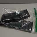 Silicone Sink Edge Protectors - Multifunction Accessories, Splash Guard & Draining Mat for Kitchen, Bathroom Sink, Steel, Granite, Quartz Countertops (Black, 4 * 24in)