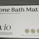 Quick Dry Shower Stone Bath Mat, Super Absorbent & Non-Slip 24 x 16 Inch Diatomaceous Earth Mat, Durable & Easy to Clean Diatomite Bath Mat for Bathroom Floor/Kitchen (Marble)