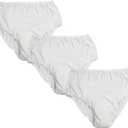 Pull On Style Adult Cloth Diaper for Women, Reusable Nappy Washable Elderly Incontinence Care Protection Nappies Underwear for Women, Repeatedly Washing Leak-Proof Safety Pants (27-39 inch Waist)