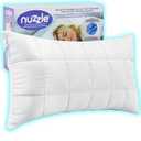 Nuzzle Adjustable Firm Pillow, Luxury King Size Bed Pillow Hotel Collection - Best Adjust Height Soft Cooling Pillow for Back, Stomach or Side Sleepers