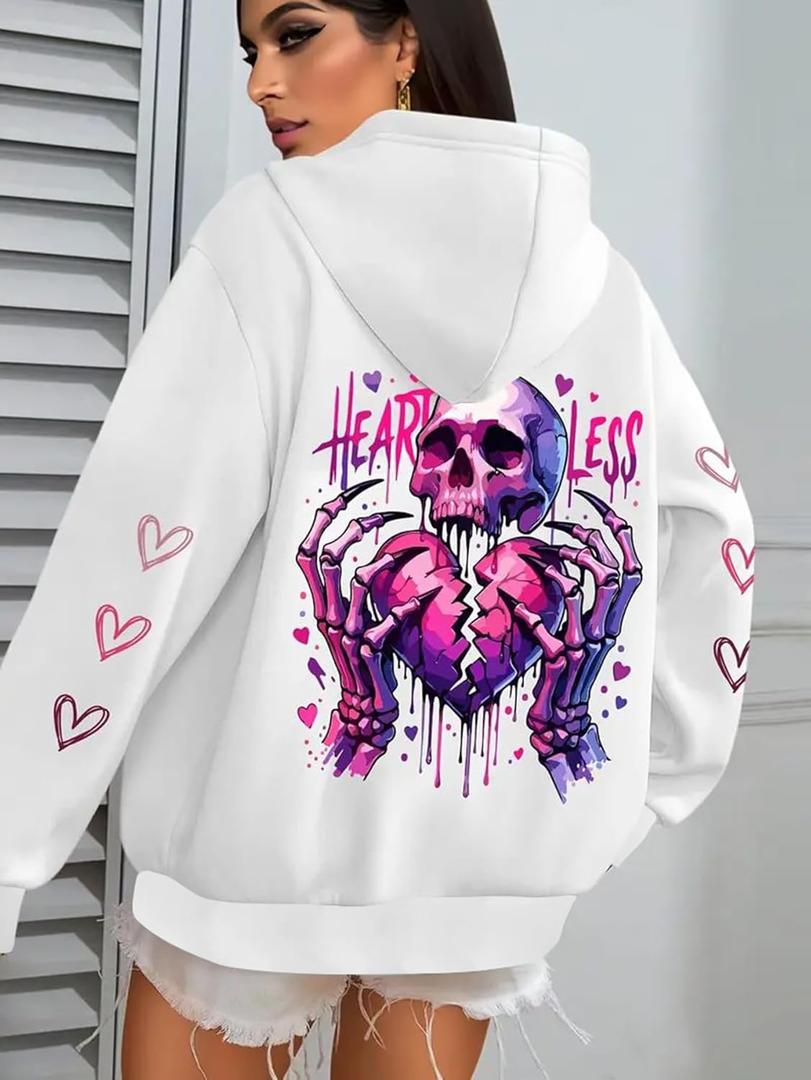 Plus Size Women's Hoodies Long Sleeve Sweatshirts Drawstring Pullover Tops with Pocket Casual Loose Blouses Tunic 3XL