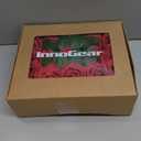 InnoGear Artificial Flowers, 50 Pcs Dark Red Foam Fake Roses Bulk with Stems for Decoration Celebration DIY Wedding Bouquets Centerpieces Bridal Shower Party Christmas Tree