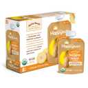 Happy Baby Organics Nutty Blends, Banana & Peanut Butter, 3 Ounce (Pack of 8) (EXP 05/10/26)