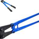 Bolt Cutter 14 Inch and 42 Inch with Drop Forged Cr-Mo Alloy Steel Blades,with Ergonomic Handle,Heavy Duty Metal Cutter for rebars,chains,locks,wires,bolts,fence.