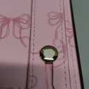 Petitian for Samsung Galaxy A35 5G Case with Wallet - Women Girls Cute Girly Aesthetic Unique Design Leather Credit Card Holder Cardholder Stand Wristband for Galaxy A35 5G, Line Bow