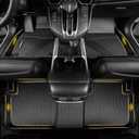 GINOWY-Floor Mats & Cargo Liner for Kia Sportage Hybrid 2026, TPE All Weather Sportage 2026 Floor Mats, Waterproof Trunk Mat Non-Slip Trunk Mat Floor Liners Accessories Black