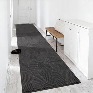 Heavy Duty Door Mat Indoor Outdoor, 3′ x 12′ Entryway Runner Rug