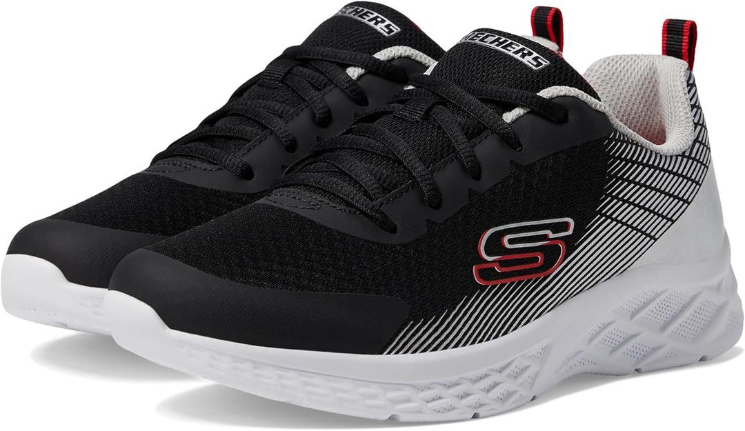 Skechers Kids' Microspec Ii - Vovrix (Black), 6