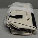 LOVEVOOK Laptop Backpack for Women 18 Inch, Travel Backpack with USB Charging Port Large Capacity Laptop Bag, Waterproof Bag for Business College Airline Approved Work Backpack(Black) (Beige&black&brown)