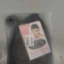 Black Mix Brown Wavy Wigs for Women 18 Inch Medium Length Short Wavy Wig Middle Part Synthetic Heat Resistant Natural Looking for Daily Party Halloween Use