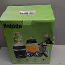 Nahida Blender for Smoothies, 1200W Smoothie Blender for Ices Crushing, Blenders with (2) 6-Fin Blades, Personal Blenders for Kitchen with 23oz, 32oz, 37oz Easy Go Cups for Juices, Black