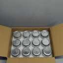 Amzcku 8 oz Vintage Mason Jars with Lids, Regular Mouth Canning Jar, Safe For Storage, Canning, Pickling, Preserving, Fermenting, DIY Crafts & Decor 12 Pack