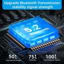 10 x 2025 Wireless CarPlay & Android Auto Adapter,2in1 Mini for iPhone & Android with 1-Tap Switch & Reset,Plug and Play Setup,Auto Connect,USB/Type-C Dongle,Low Latency,Support iOS 12+ and Android 11+