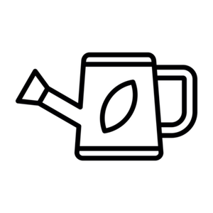 2 Gallon Watering Can, Garden Watering Can Outdoor, Plant Water Can with Removable Long Spout and Stainless Steel Sprinkler Head, Large Plastic Outdoor Watering Cans for Gardening Flower Plants