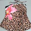 Jolefille Tankini Swimsuits for Women Two Piece Strapless Bandeau Bathing Suits Tops Full Coverage Modest Swim Suits 2026, M
