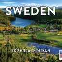 Sweden Calendar 2026 Monthly Wall Calender 12 Month | American Made In The USA