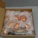 20 Set Artificial Sparkly Pumpkin Decoration Glitter Disco Mirror Pumpkin Place Card Holders Fall Thanksgiving Harvest Hanging Pumpkins Decor for Autumn Halloween Thanksgiving Party Table Centerpiece