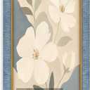 Textured Slate Blue 12x24 Picture Frame with Gold Inner Trim