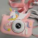 Upgrade Kids Camera for Boys Girls, Toddler Digital Selfie Camera with Cute Protective Cover and 32G SD Card, Christmas Birthday Gifts Toys for 3 4 5 6 7 8 9 10 11 12 Years Old Little Girls and Boys