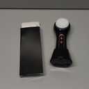 Face Scrubber Exfoliator,Facial Cleansing Brush Rechargeable IPX7 Waterproof with 5 Brush Heads,Electric Face Spin Brush for Exfoliating, Massaging and Deep Cleansing (Black+Gold)