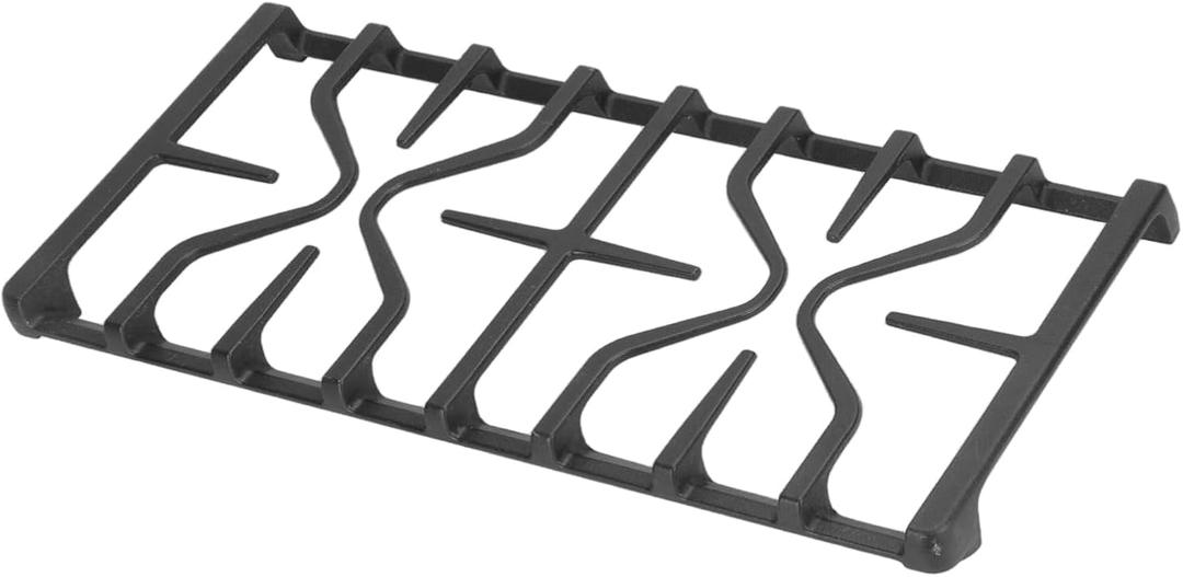 WB31X27151 Stove Grate Replacement Parts For GE Burner Grate, for GE Gas Stove Burner Replacement, WB31X24736 Cast Iron Stove for GE Gas Stove Parts Surface Burner Side Grate, 1 Packs