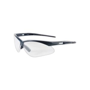 MAGID Y777MBGY Gemstone Y777 Wraparound Safety Glasses, Standard, Black Metallic Nylon Frame (One Pair)