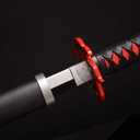 Sword Valley Demon Series Anime Sword - Slayers Katana 40.9" LengthAnime Original Texture Carbon Steel Blade Carving SymbolNon-Slip Gripfor Cosplay & Display