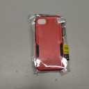 X-belmox Heavy Duty Phone Case for iPhone SE 2022 (3rd Gen) with Glass Screen Protector, 3 in 1 for iPhone SE 2020 Case [Shockproof] Rugged Protective [Drop Proof] iPhone 7/8 case 4.7" -Red/Black