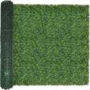 Artificial Boxwood Roll Panels: 6FT X 12FT (72 sqft) UV-Anti Artificial Ivy Privacy Fence Wall Screen for Indoor Outdoor Green Grass Wall Decor & Ivy Fence Covering Privacy