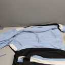 Marvmys Women's 2 Piece Tracksuit Set Full Zip-Up Hoddie Sweatsuits Color Block Jogging Suits with Pockets, Small Light Blue